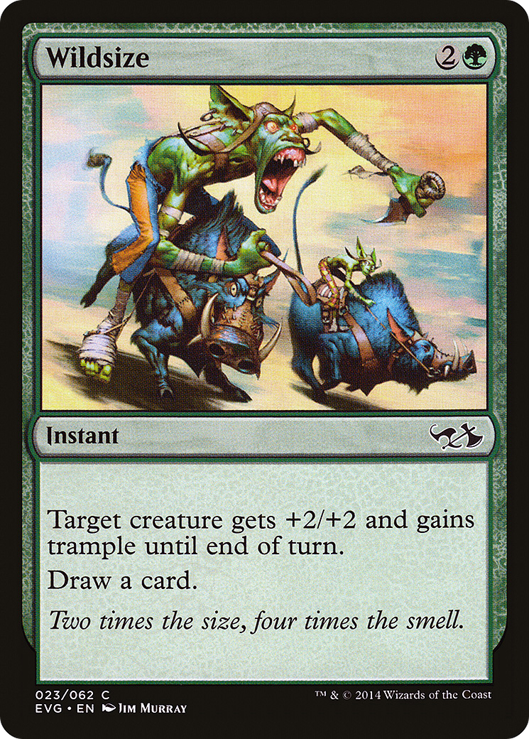 Wildsize (DD3-) - Duel Decks Anthology: Elves vs. Goblins