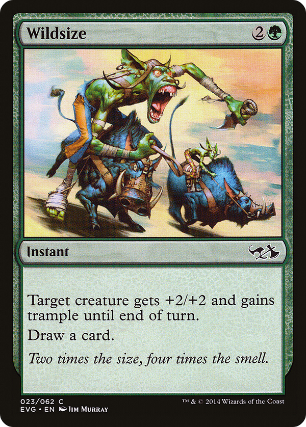 Wildsize (DD3-) - Duel Decks Anthology: Elves vs. Goblins Foil