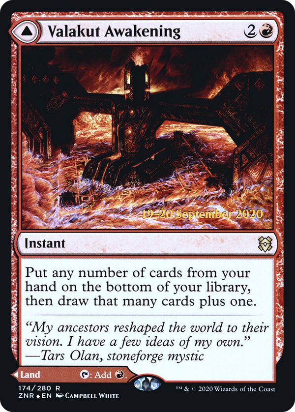 Valakut Awakening (PRE-174) - Zendikar Rising Promos Foil