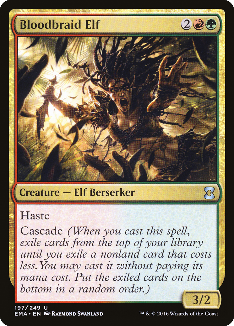 Bloodbraid Elf (EMA-197) - Eternal Masters Foil