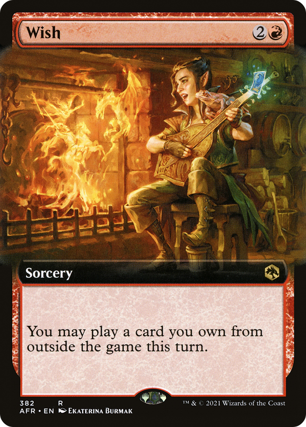 Wish (Extended Art) (AFR-382) - Adventures in the Forgotten Realms: (Extended Art)