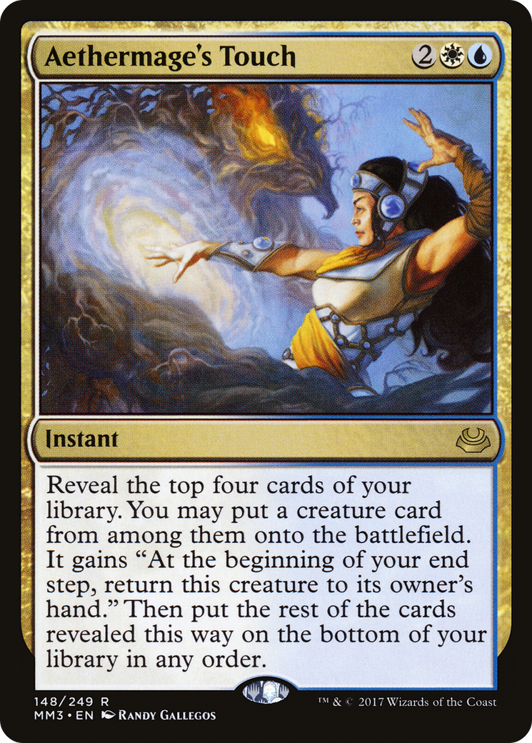 Aethermage's Touch (MM3-148) - Modern Masters 2017