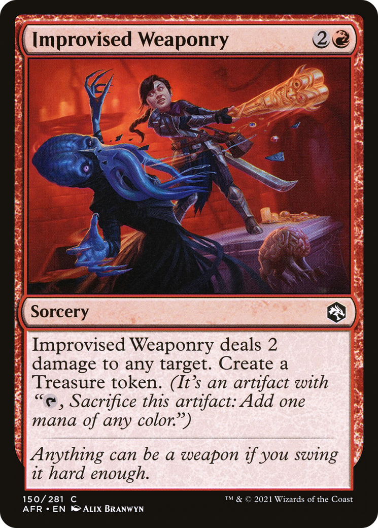Improvised Weaponry (AFR-150) - Adventures in the Forgotten Realms Foil