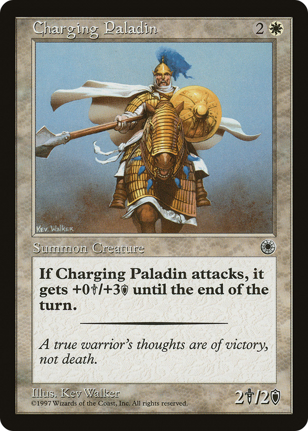 Charging Paladin (POR-) - Portal