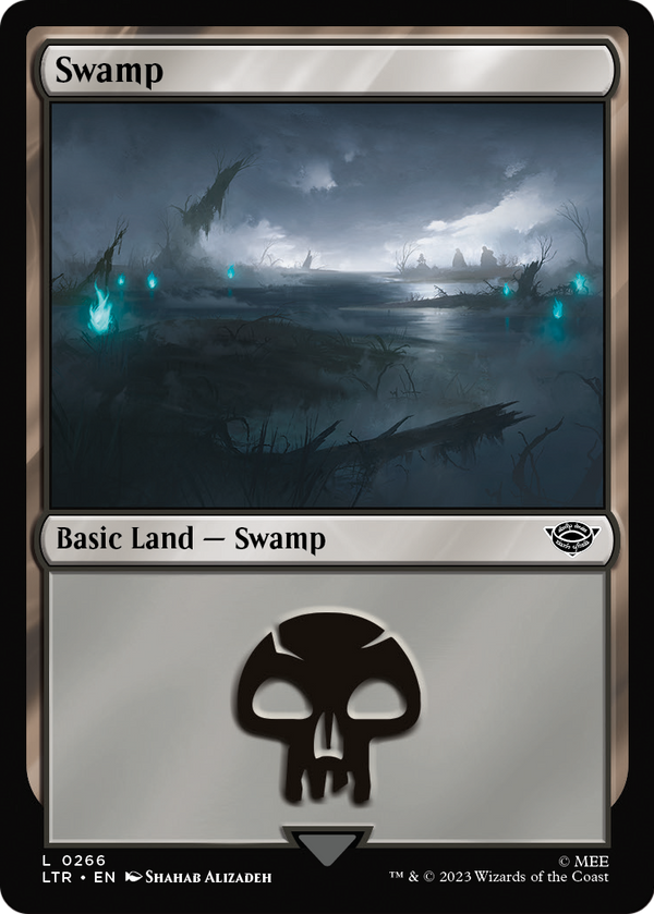 Swamp (0266) (LTR-266) - The Lord of the Rings: Tales of Middle-earth Foil