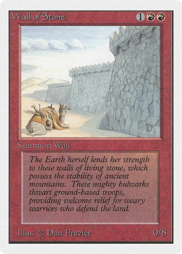 Wall of Stone (2ED-) - Unlimited Edition