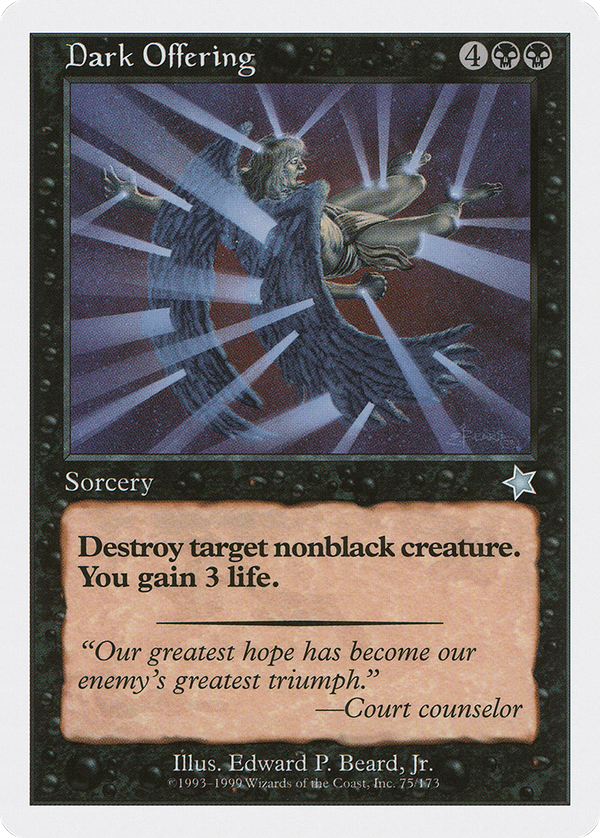 Dark Offering (S99-075) - Starter 1999