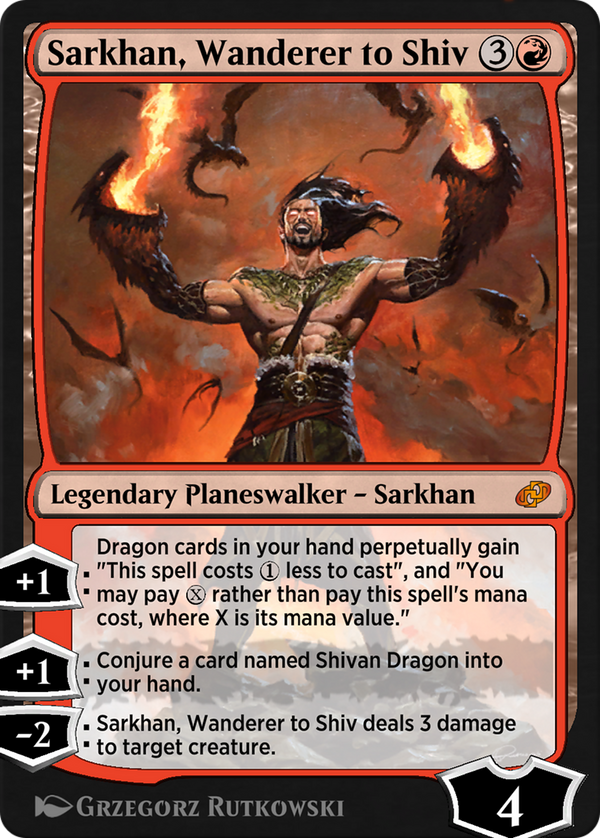 Sarkhan, Wanderer to Shiv (J21-022) - Jumpstart: Historic Horizons