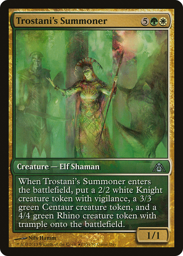 Trostani's Summoner (GAME-110) - Dragon's Maze Promos