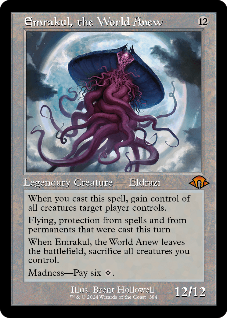 Emrakul, the World Anew (Retro Frame) (MH3-384) - Modern Horizons 3 Foil