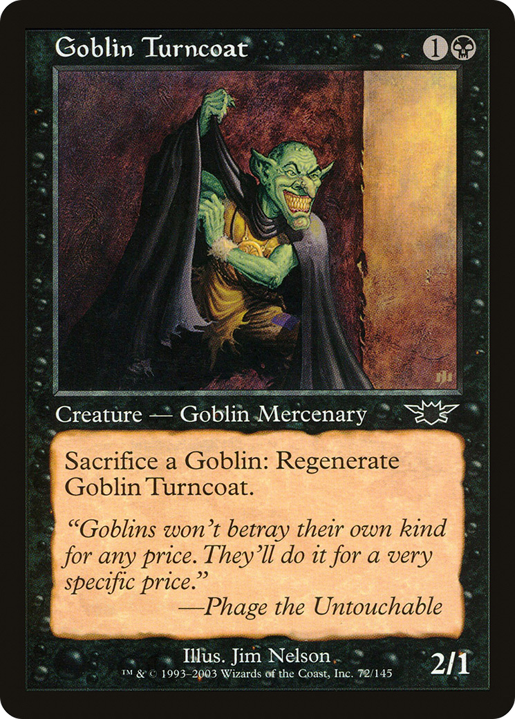 Goblin Turncoat (LGN-072) - Legions