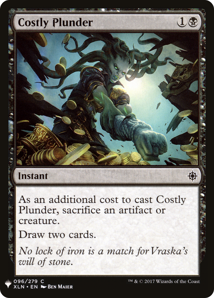 Costly Plunder (LIST-096) - The List