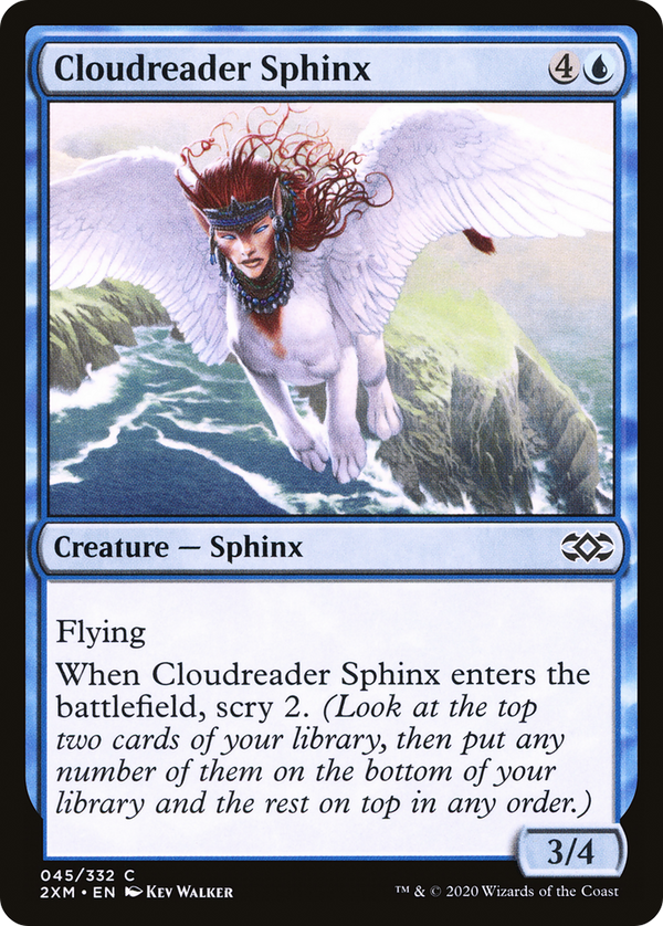 Cloudreader Sphinx (2XM-045) - Double Masters Foil