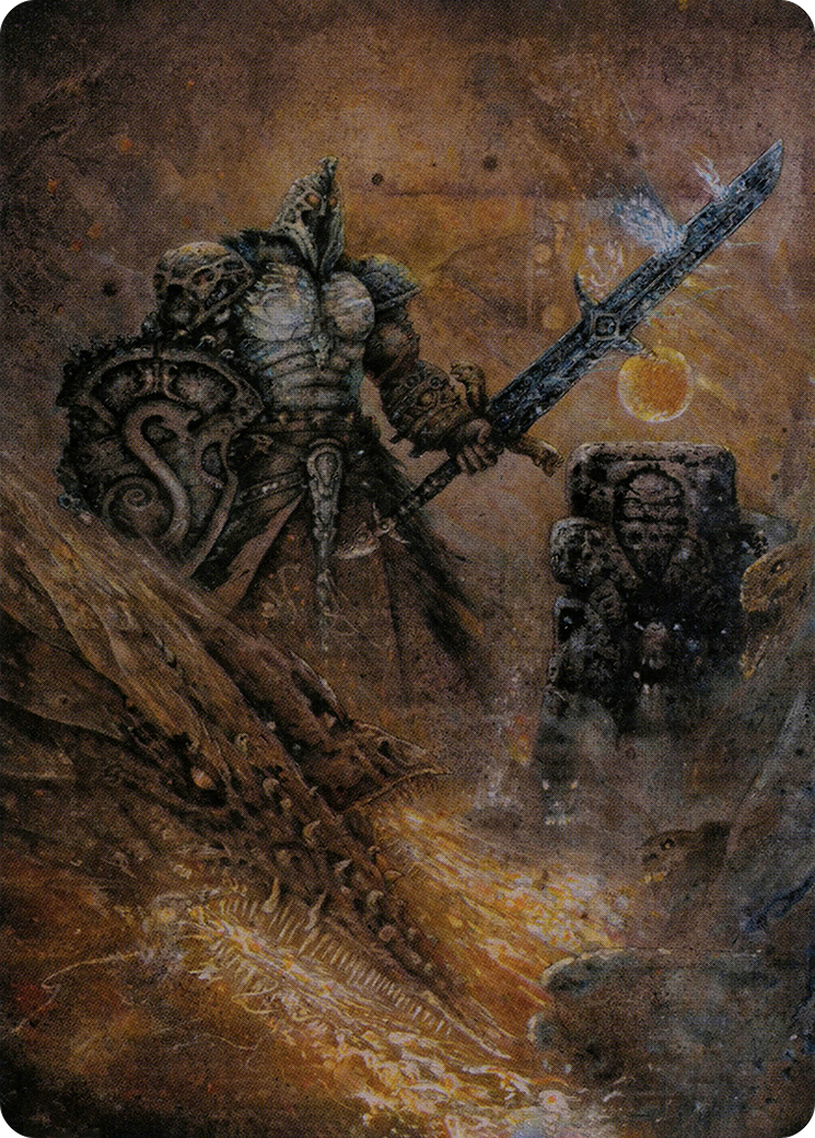 Dakkon, Shadow Slayer // Dakkon, Shadow Slayer (AMH2-048) - Modern Horizons 2 Art Series (Borderless)