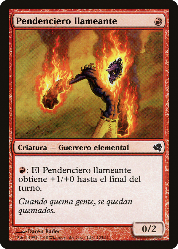 Flamekin Brawler (Spanish) - "Pendenciero llameante" (PS11-103) - Salvat 2011