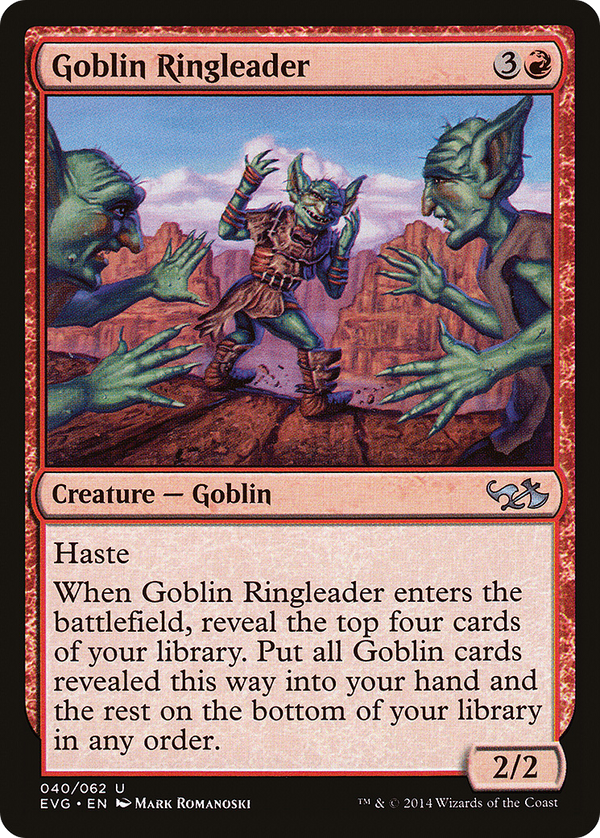 Goblin Ringleader (DD3-) - Duel Decks Anthology: Elves vs. Goblins