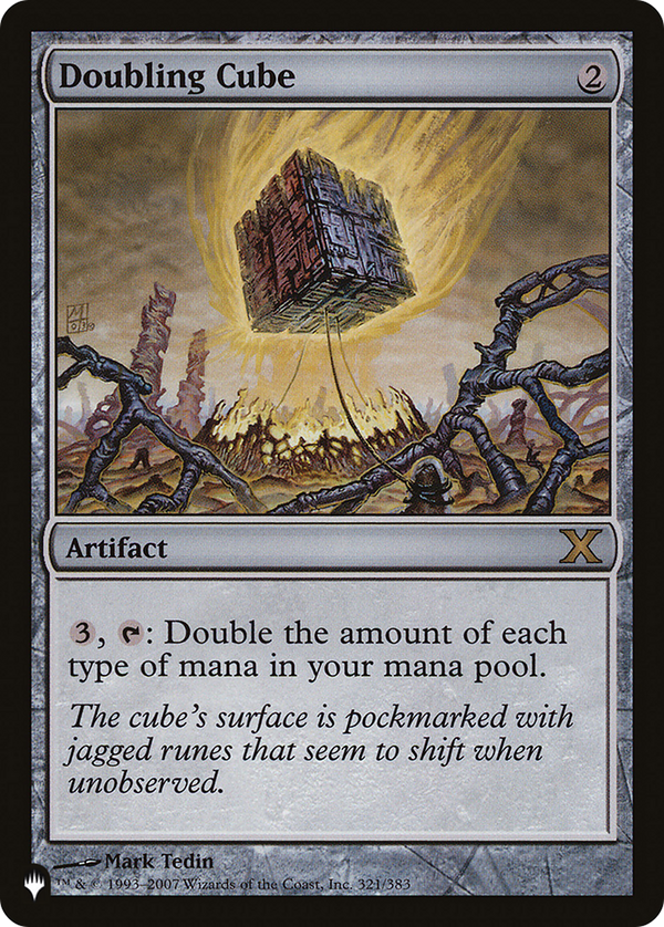 Doubling Cube (LIST-321/383) - The List