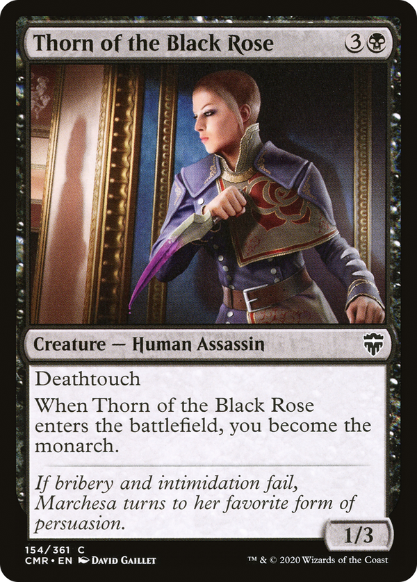 Thorn of the Black Rose (CMR-154) - Commander Legends