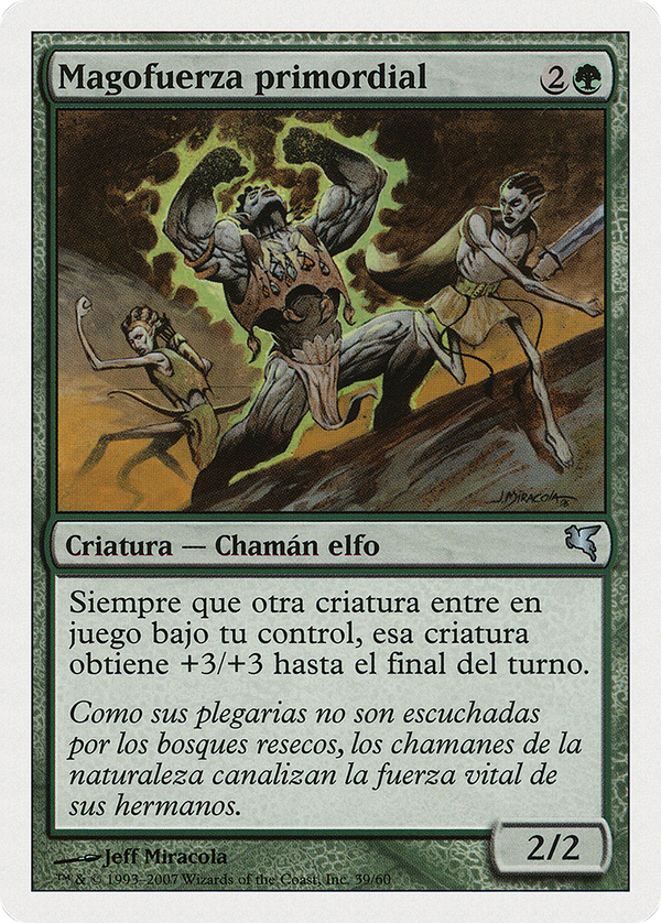 Primal Forcemage (French) - "Mageforce primordial" (PSAL-I39) - Salvat 2005