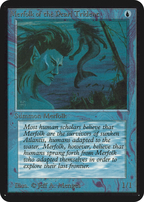 Merfolk of the Pearl Trident (LEA-) - Limited Edition Alpha