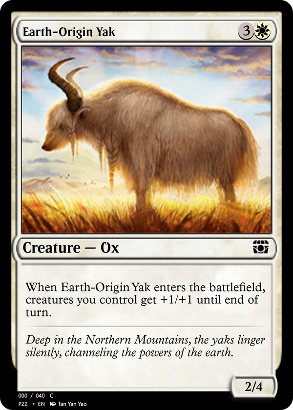 Earth-Origin Yak (PZ2-70821) - Treasure Chest