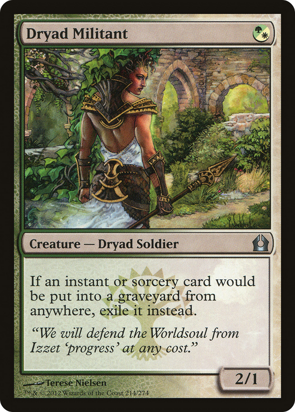 Dryad Militant (RTR-214) - Return to Ravnica