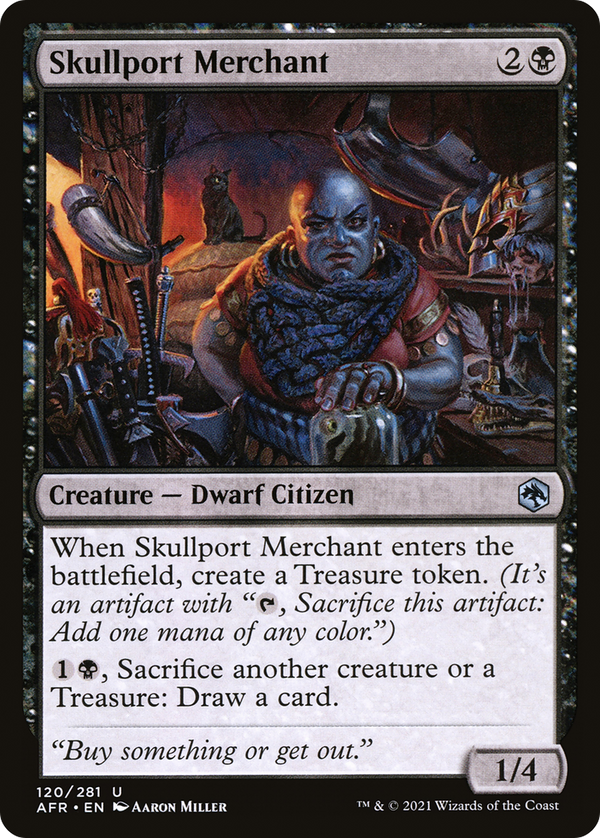 Skullport Merchant (AFR-120) - Adventures in the Forgotten Realms