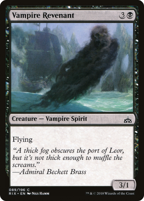 Vampire Revenant (RIX-089) - Rivals of Ixalan