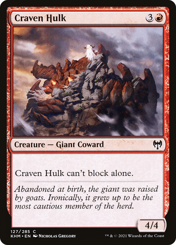 Craven Hulk (KHM-127) - Kaldheim