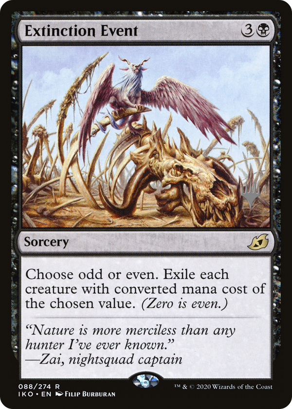 Extinction Event (PPIKO-088) - Ikoria: Lair of Behemoths Promos Foil