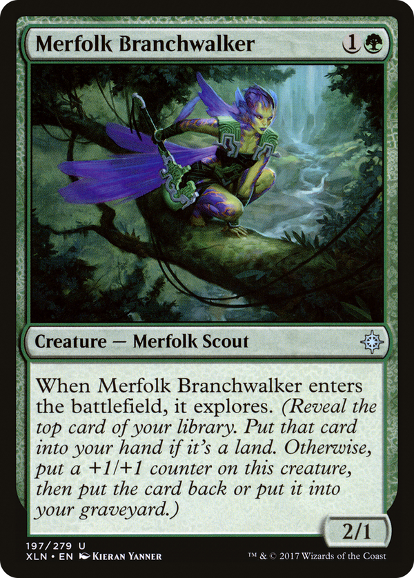 Merfolk Branchwalker (XLN-197) - Ixalan Foil