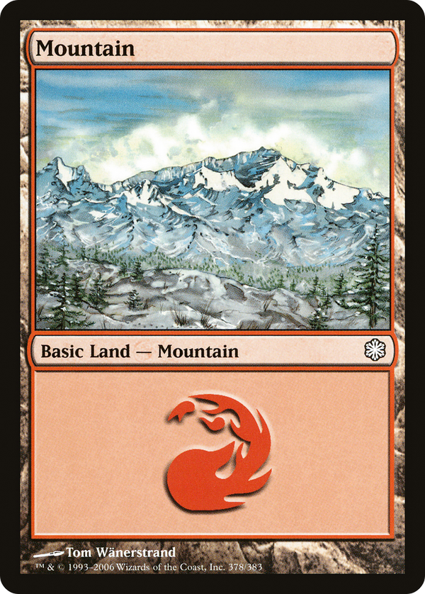 Mountain (378) (CTD-378) - Coldsnap Theme Decks