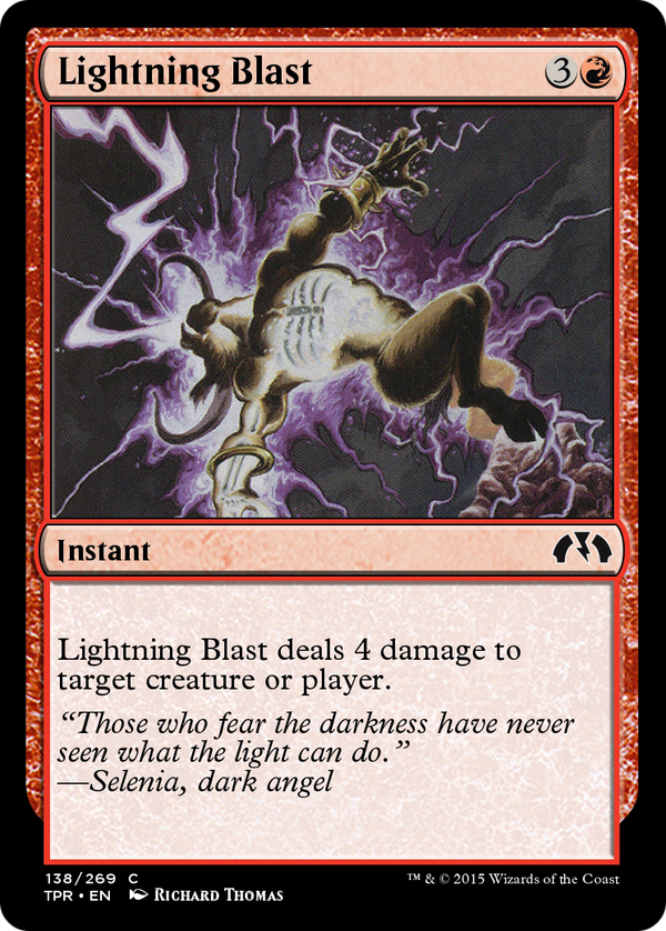 Lightning Blast (TPR-138) - Tempest Remastered Foil