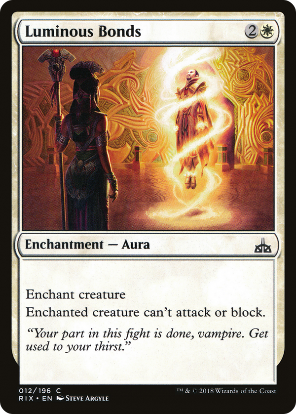Luminous Bonds (RIX-012) - Rivals of Ixalan
