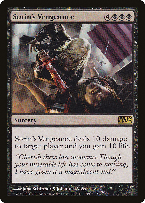 Sorin's Vengeance (M12-111) - Magic 2012