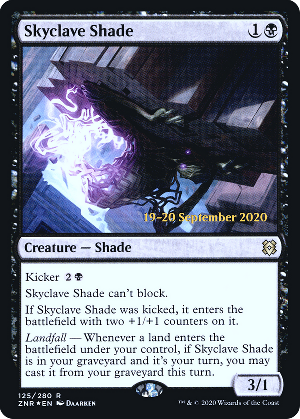 Skyclave Shade (PRE-125) - Zendikar Rising Promos Foil