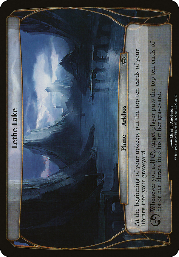 Lethe Lake (Planechase) (OVER-) - Planechase Planes