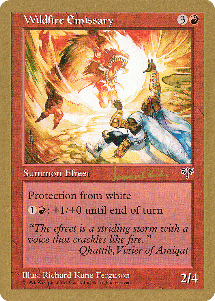Wildfire Emissary - 1997 Janosch Kuhn (MIR) (WCD-) - World Championship Decks 1997
