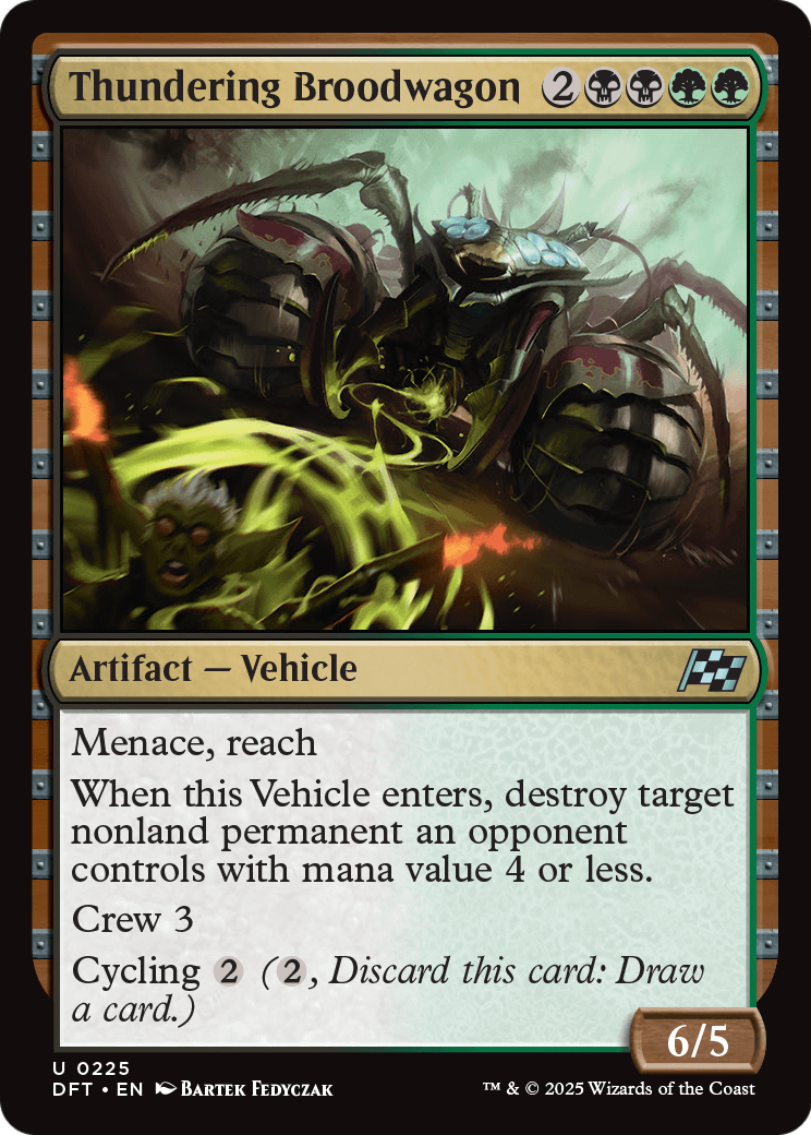 Thundering Broodwagon (DFT-225) - Aetherdrift