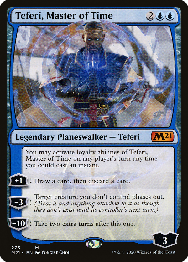 Teferi, Master of Time (275) (M21-275) - Core Set 2021