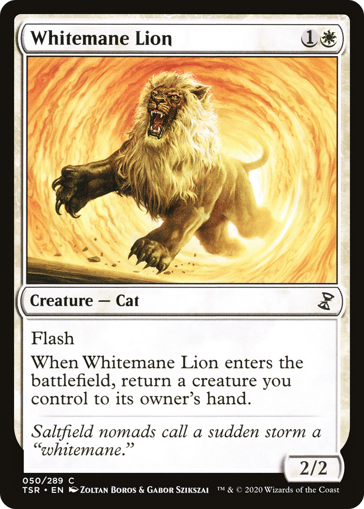 Whitemane Lion (TSR-050) - Time Spiral Remastered Foil