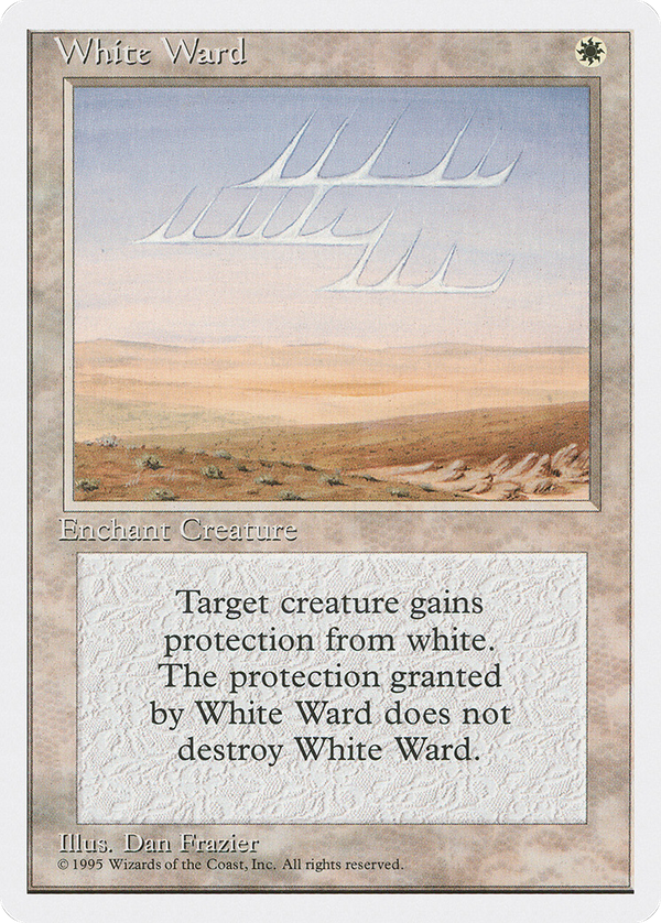 White Ward (4ED-) - Fourth Edition