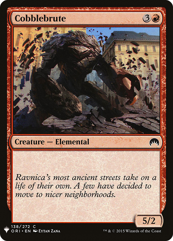 Cobblebrute (LIST-138) - The List
