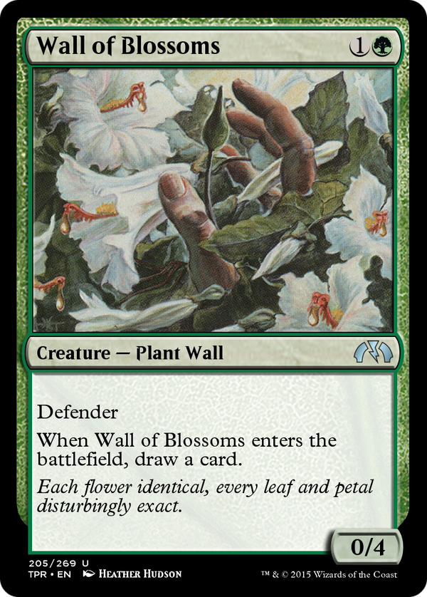 Wall of Blossoms (TPR-205) - Tempest Remastered Foil