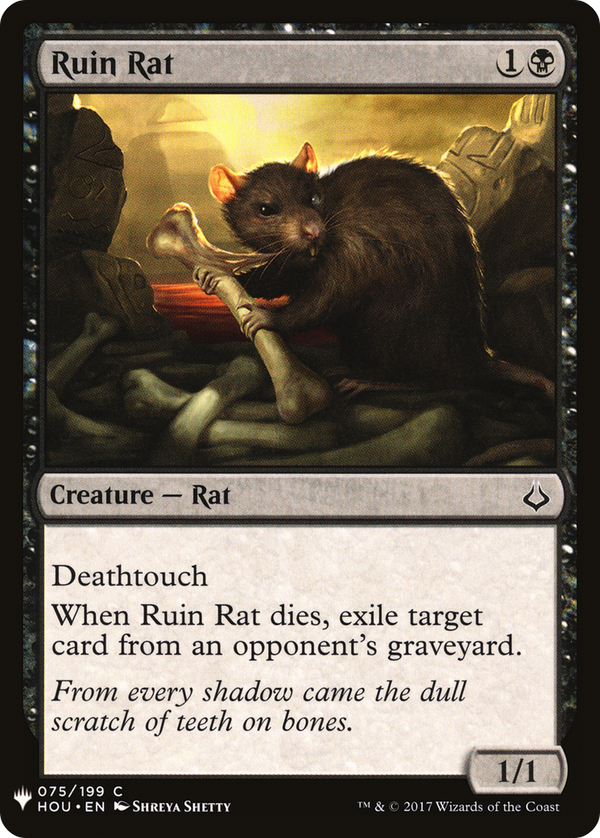 Ruin Rat (LIST-075) - The List