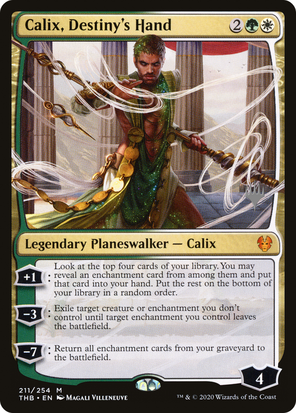 Calix, Destiny's Hand (PPTHB-211) - Theros Beyond Death Promos