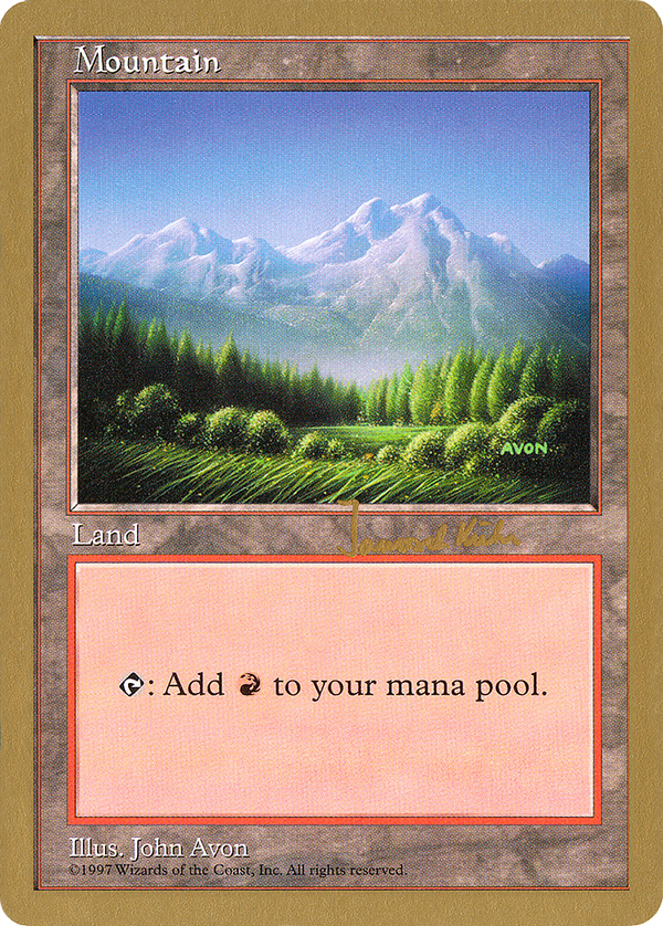 Mountain (431) - 1997 Janosch Kuhn (5ED) (WCD-) - World Championship Decks 1997