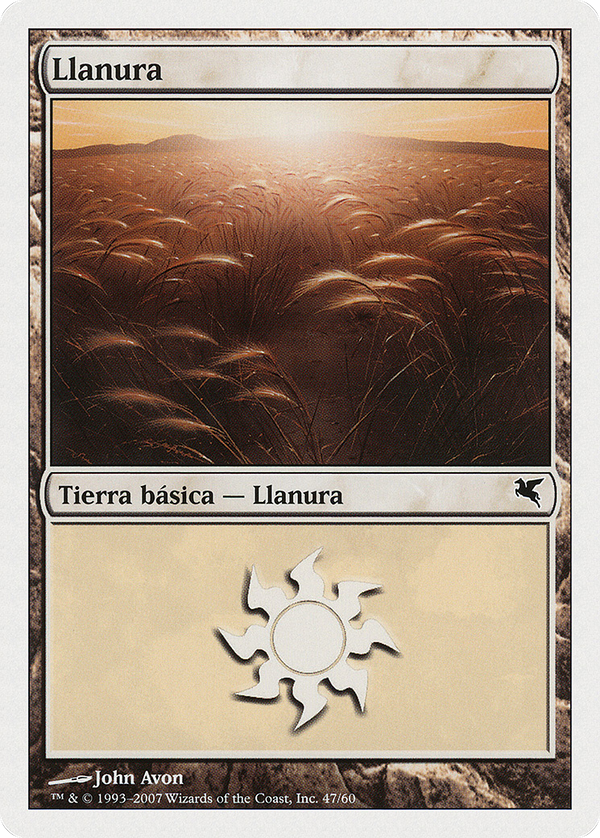 Plains (Spanish) - "Llanura" (J47) (PSAL-J47) - Salvat 2005