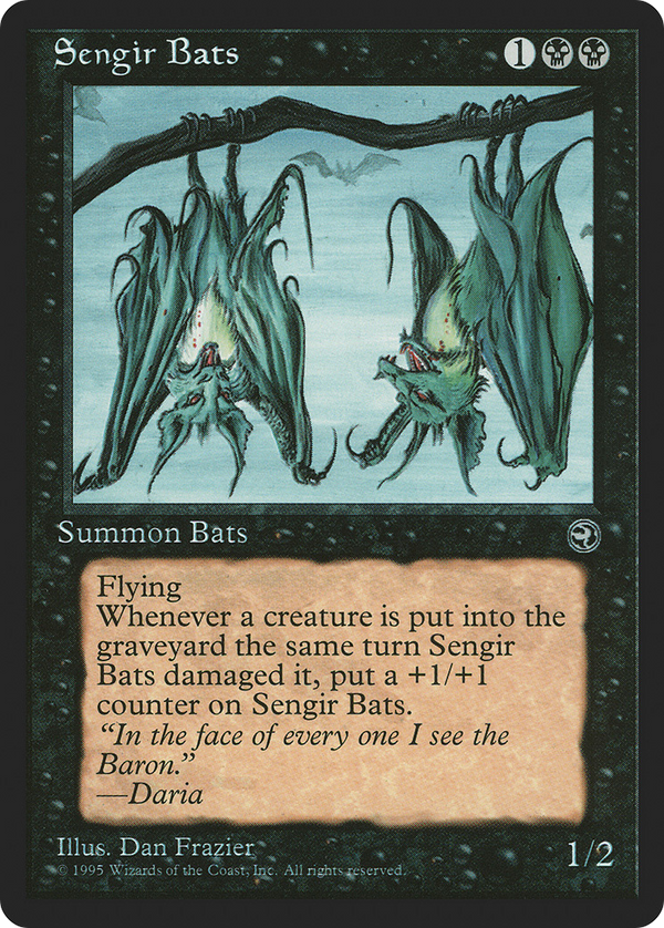Sengir Bats [Version 2] (HML-057) - Homelands