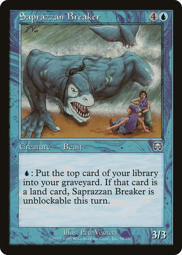 Saprazzan Breaker (MMQ-098) - Mercadian Masques Foil